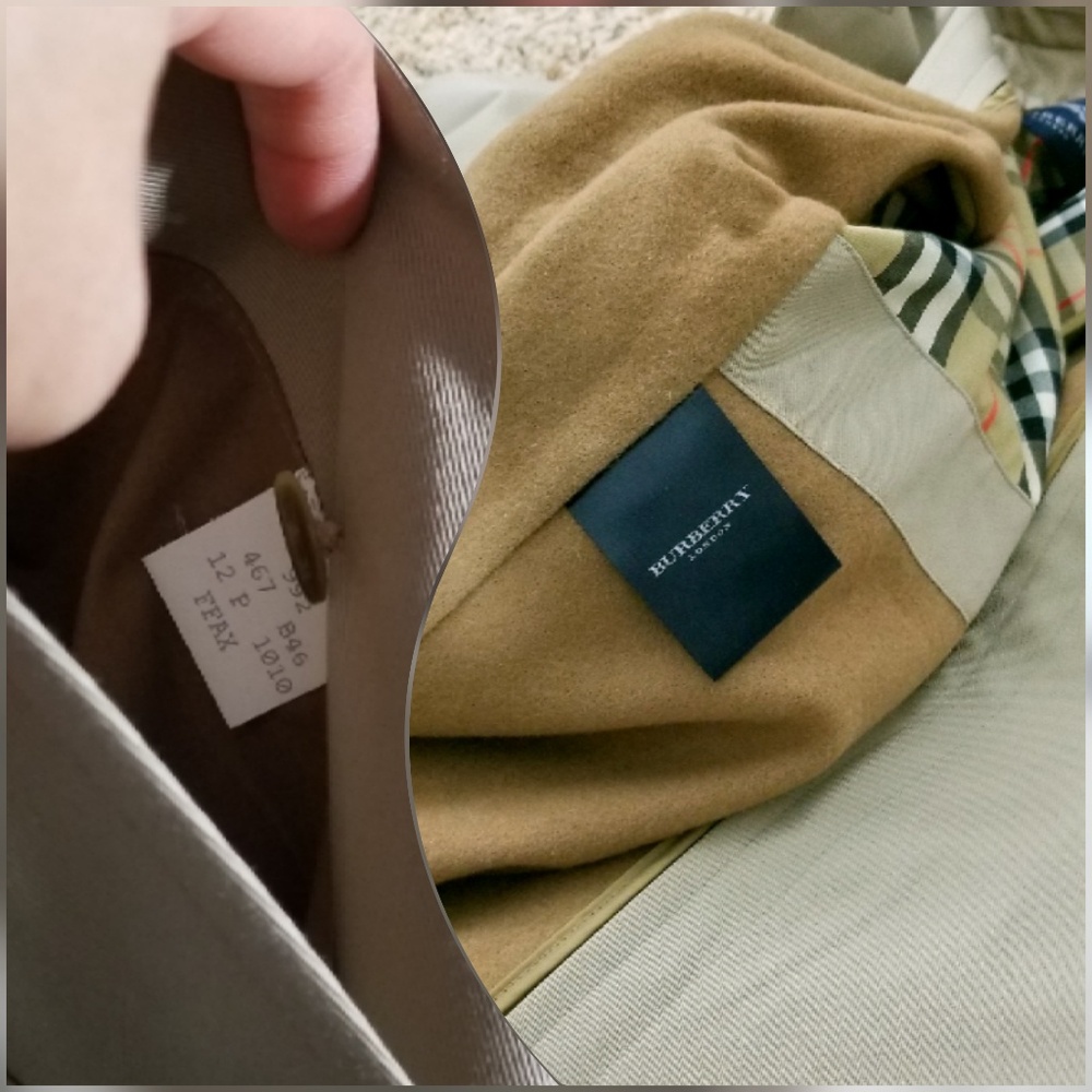 🚫SOLD🚫EUC AUTHENTIC BURBERRY TRENCH COAT 12P - Picture 8 of 8